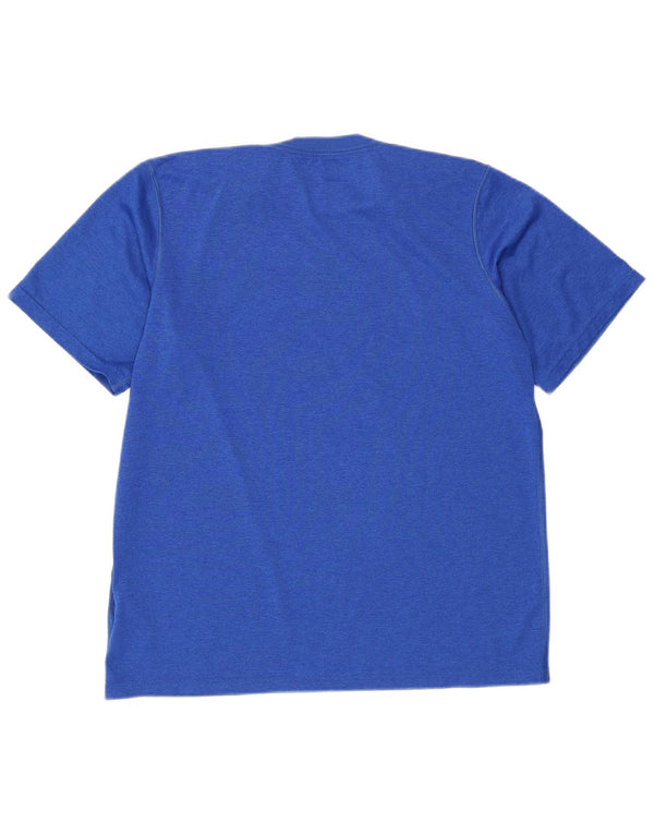 NIKE Camiseta Dri Fit Graphic para niños 13-14 años XL Azul Poliéster