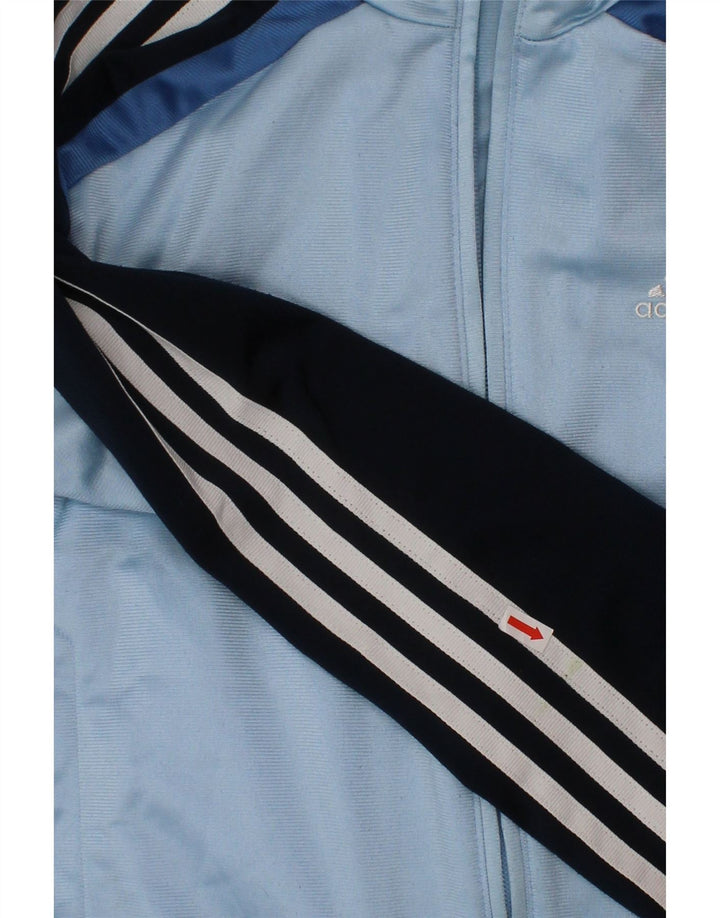 ADIDAS Chaqueta de chándal para niño 11-12 años Azul Poliéster color block