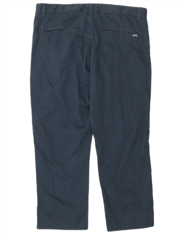 Pantalón chino recto Volcom para hombre W36 L26 Azul marino