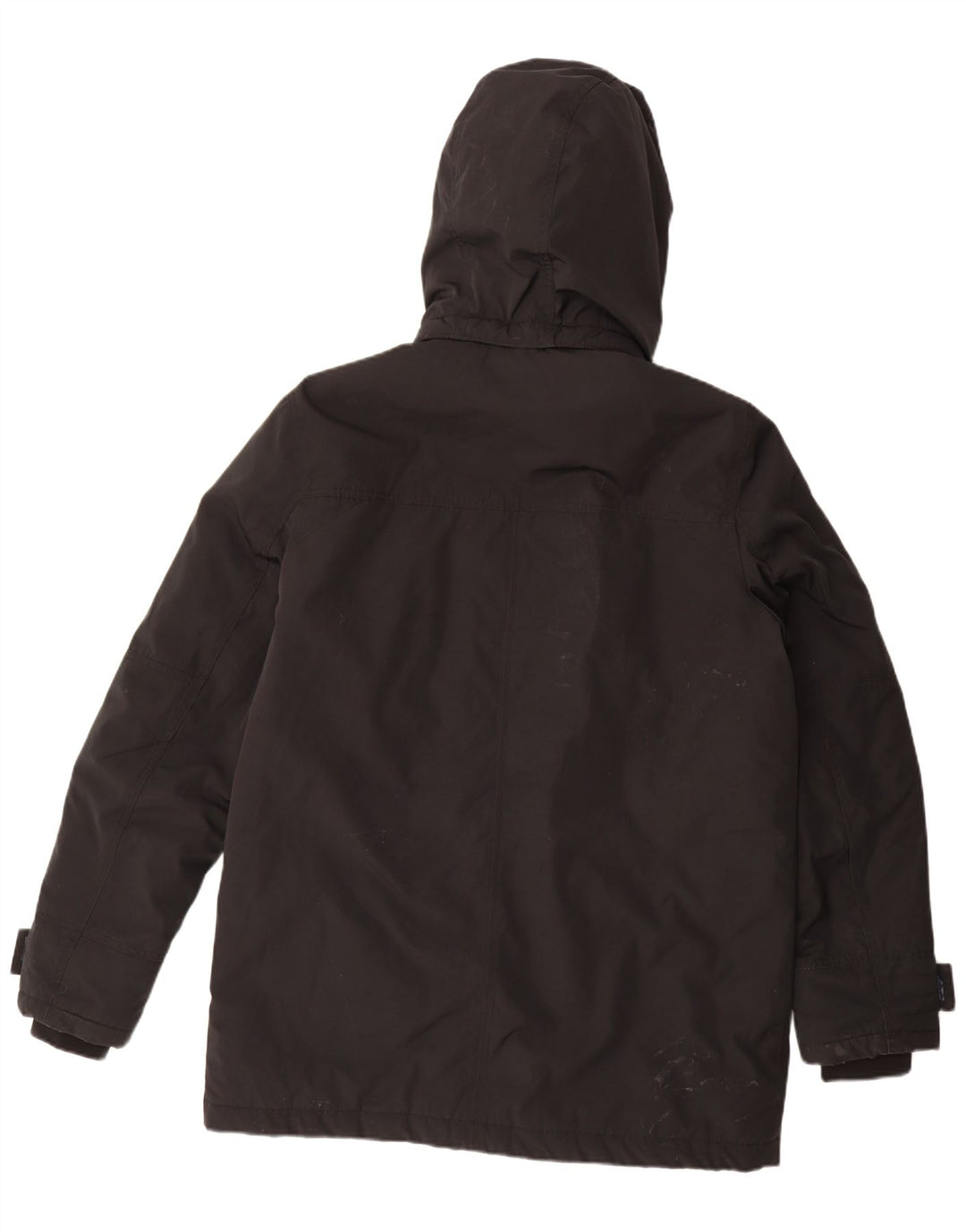 Tommy Hilfiger Chaqueta acolchada con capucha para hombre UK 42 XL Poliéster negro