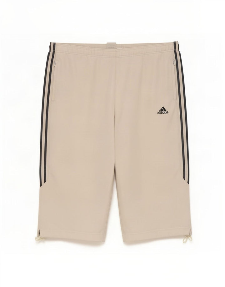 Adidas Bermudas Deportivas Hombre XL Blanco Poliéster