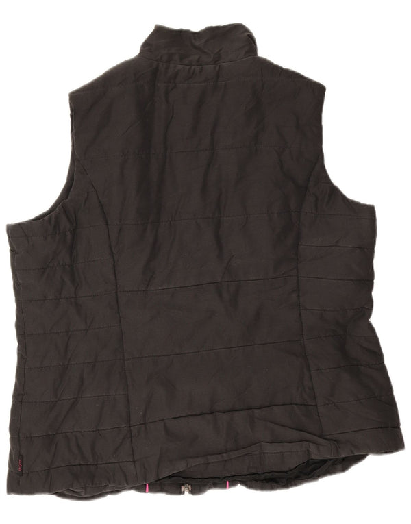 Marks & Spencer Chaleco acolchado para mujer UK 40 XL Poliéster negro