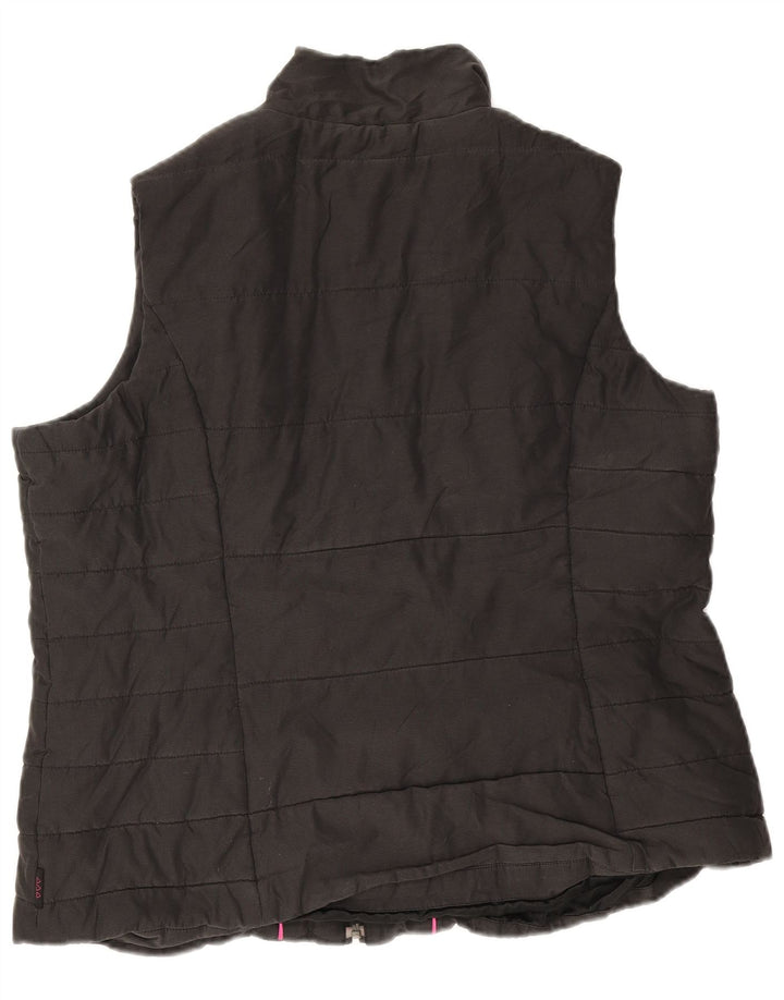 Marks & Spencer Chaleco acolchado para mujer UK 40 XL Poliéster negro