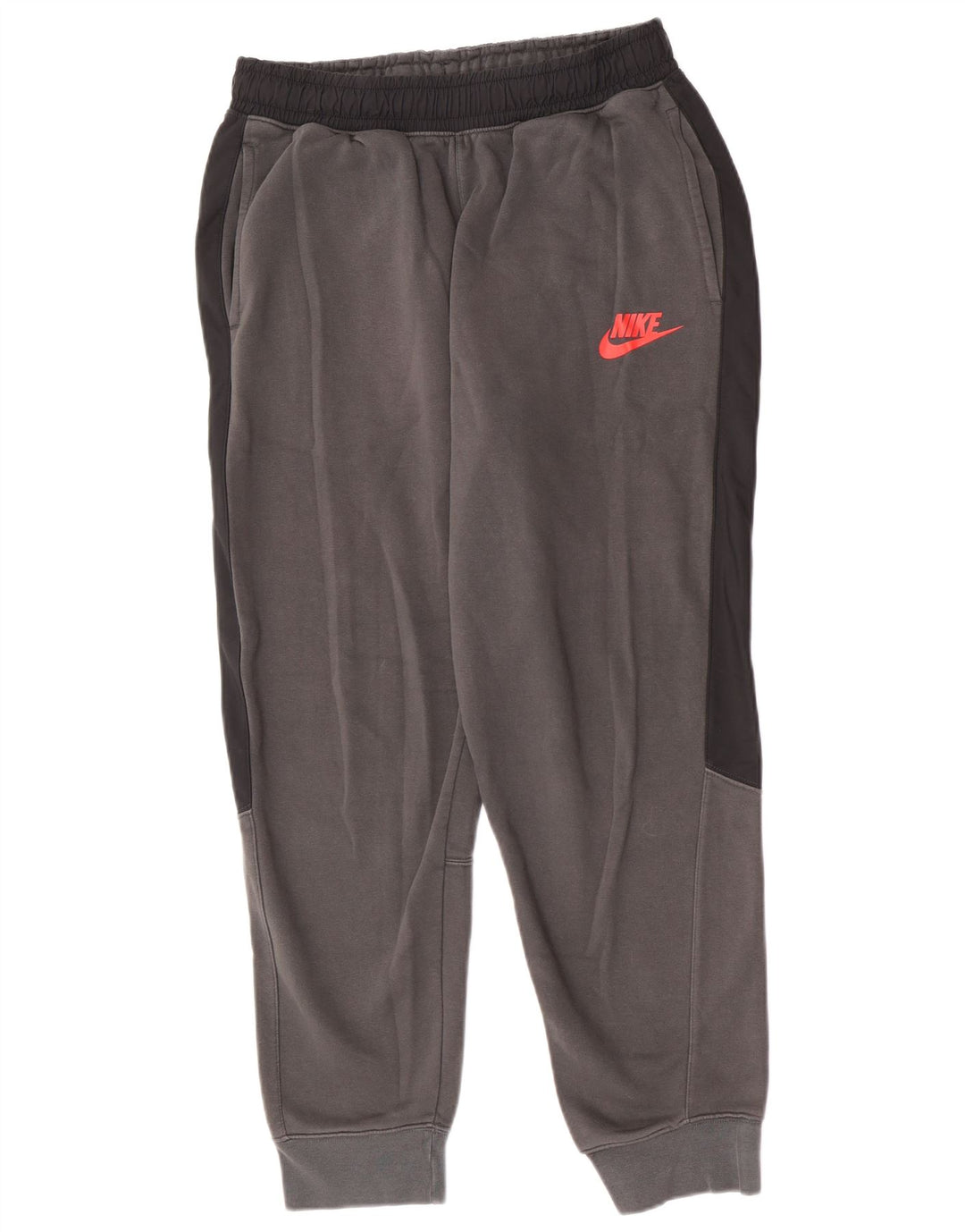 Pantalón De Chándal Nike Hombre Joggers Gris Medio De Algodón Color Block