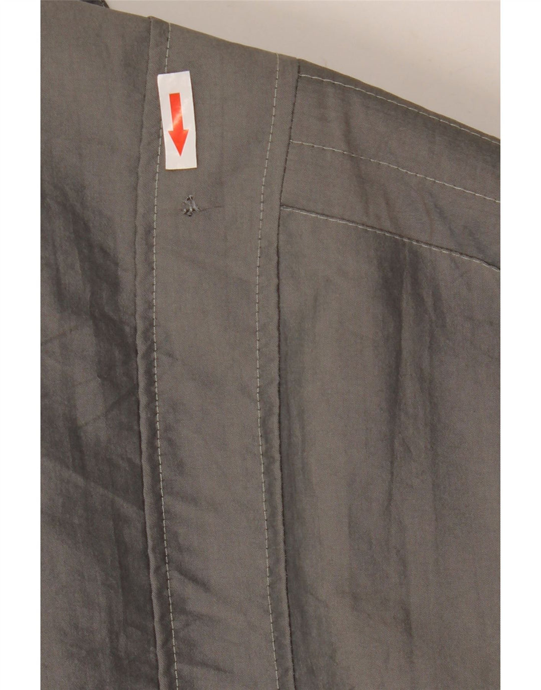 Vintage hombres Sherpa Bomber chaqueta Reino Unido 40 gris grande