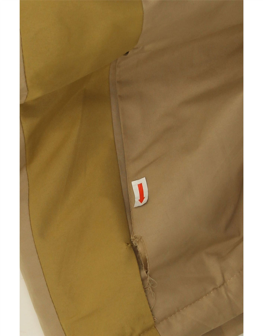 Jack & Jones Chaqueta cortavientos estampada para hombre UK 36 Small Beige Colorblock