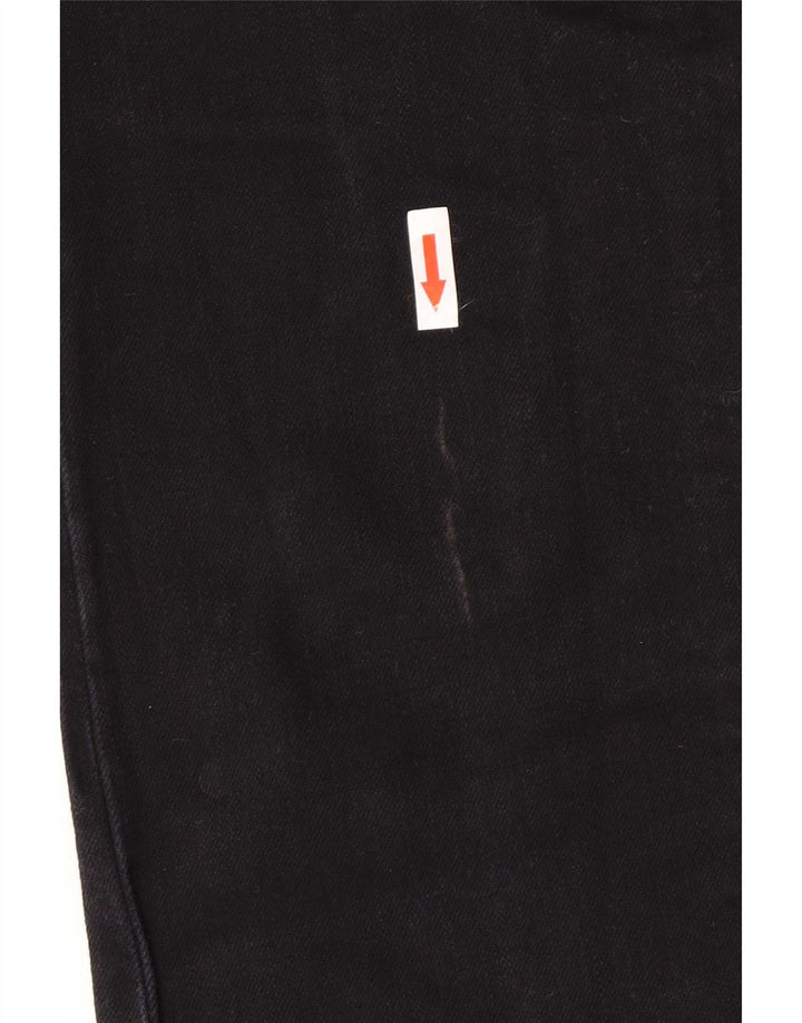 Vaqueros Wrangler Mujer Iris Rectos W30 L30 Algodón Negro