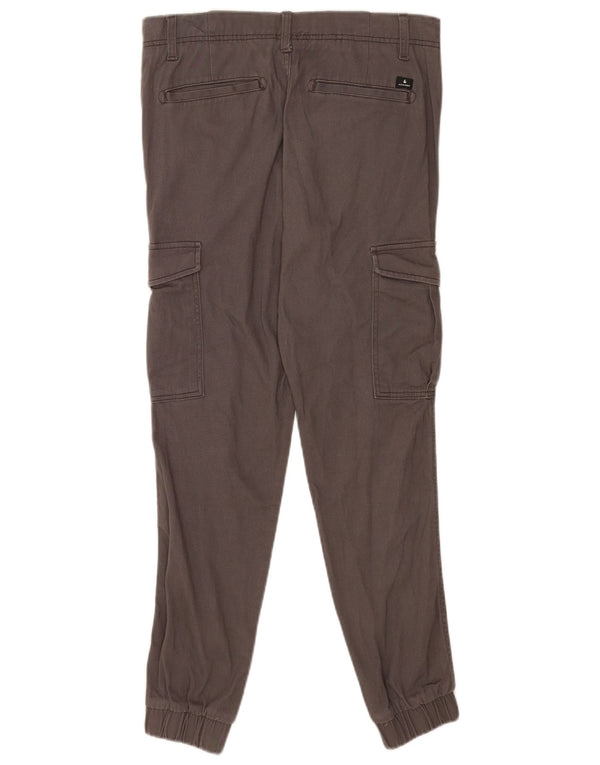 Jack & Jones Mens Joggers Cargo Pantalones W30 L32 Gris Algodón