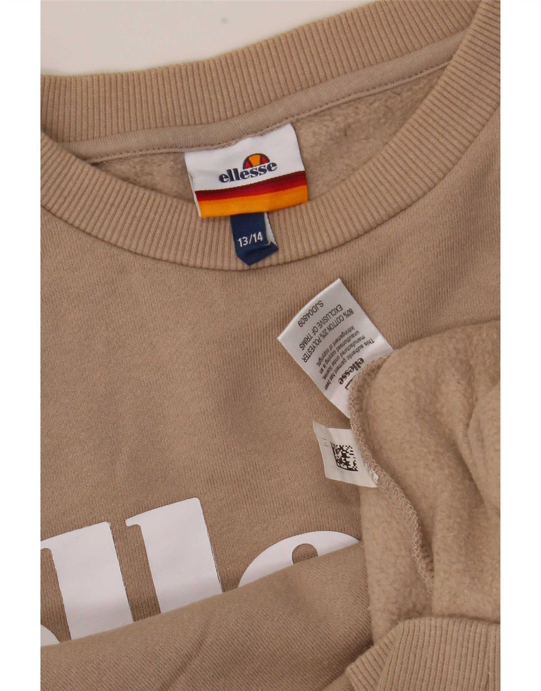Ellesse Boys Graphic Sudadera Jumper 13-14 Años Marrón Algodón