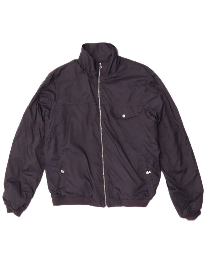 Gap Chaqueta Bomber para Hombre UK 38 Medium Azul Marino Nylon