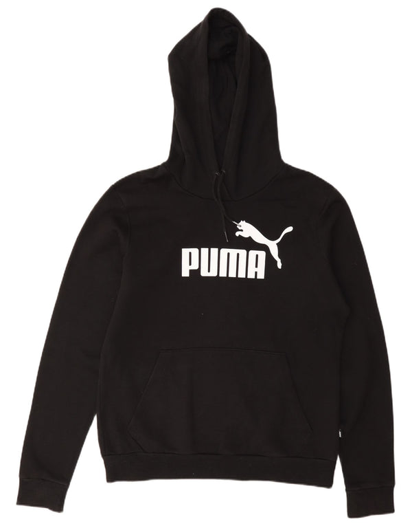 Puma - Sudadera con capucha para mujer, talla grande, color negro
