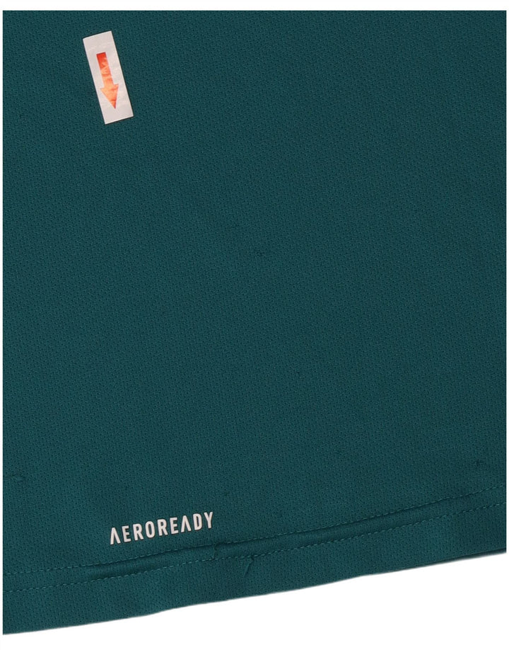 Adidas Camiseta Niño Graphic Top 15-16 Años Verde Poliéster