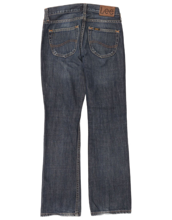 Lee Boys Scott Straight Jeans 11-12 años W26 L30 Azul Marino Algodón