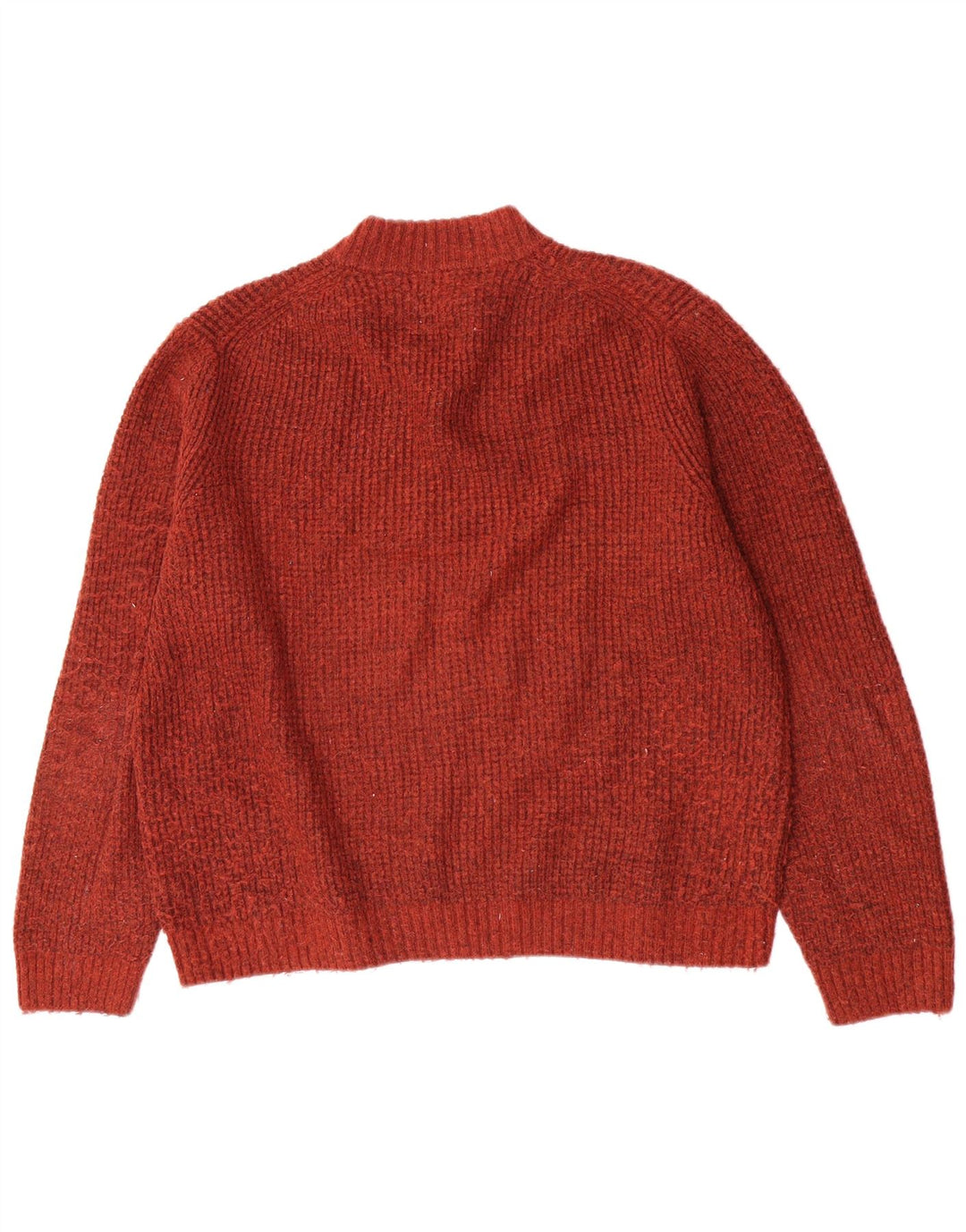 Marks & Spencer Suéter con Cuello Alto para Hombre XL Acrílico Rojo