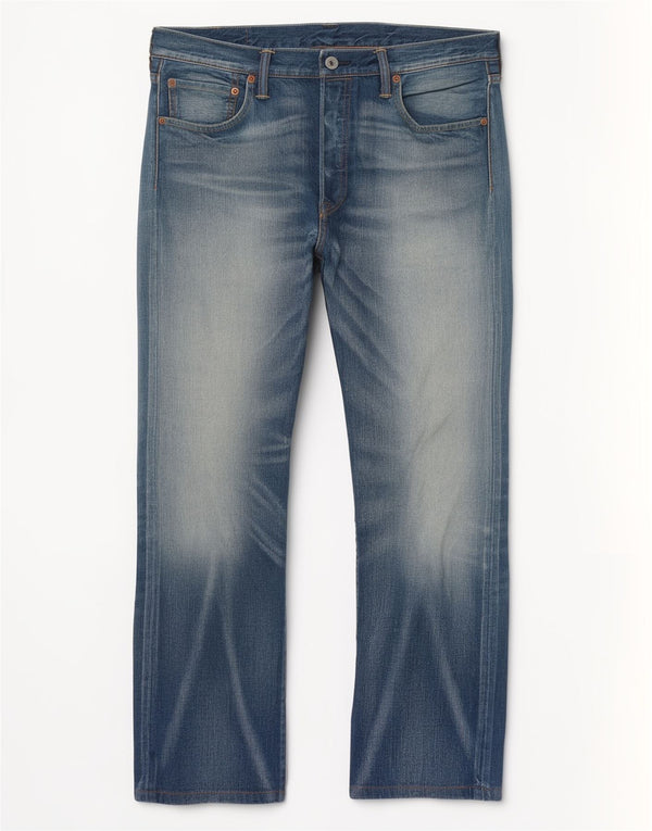 Levi's Jeans rectos 501 para hombre W34 L28 Algodón azul