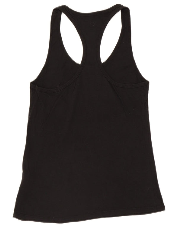 Nike Camiseta sin mangas con gráfico de corte atlético para hombre XS Algodón negro
