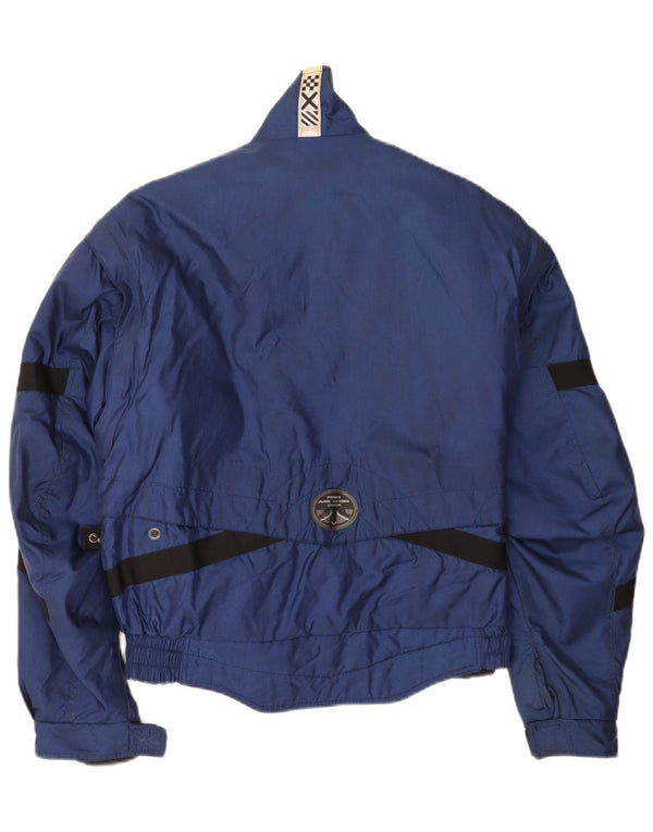 Spidi Mens Racer Jacket UK 38 Medium Azul Marino Colorblock Poliéster