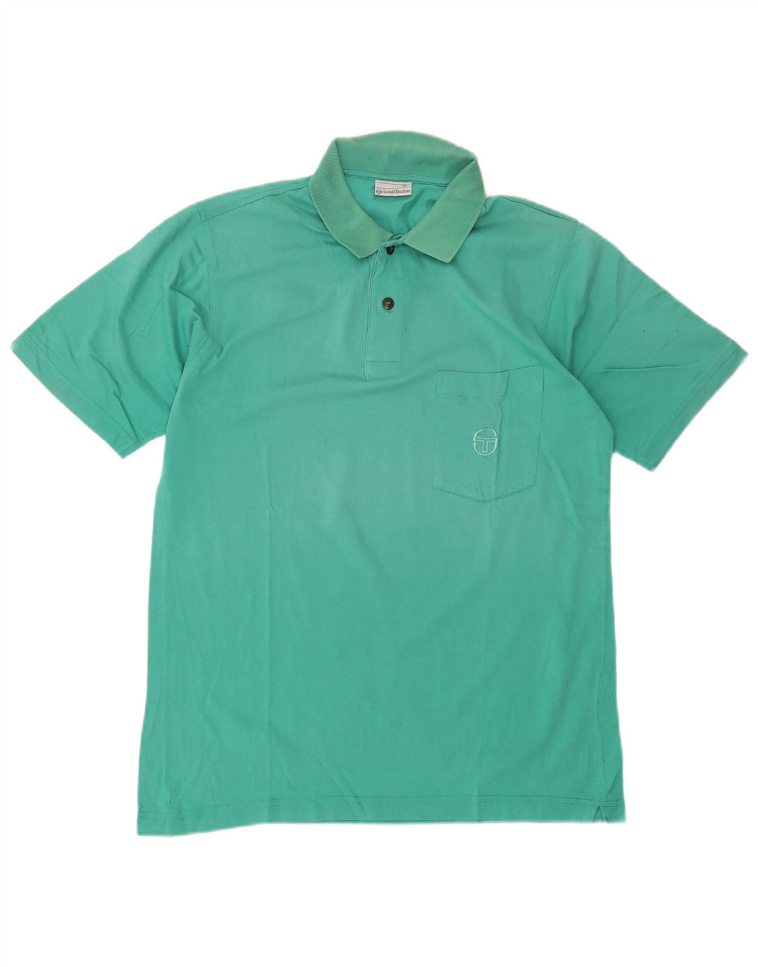 Sergio Tacchini Polo Hombre Algodón Verde Medio