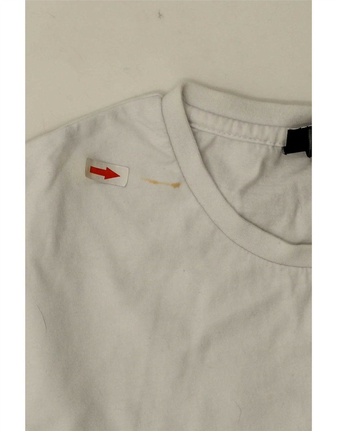 Ellesse - Camiseta para hombre, talla grande, algodón blanco