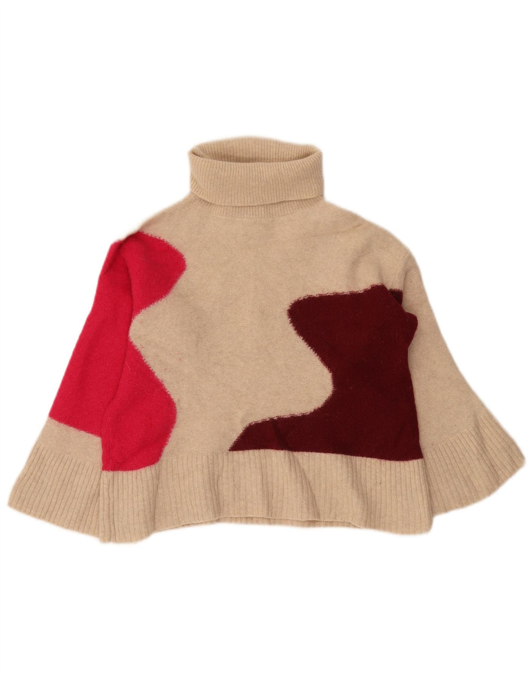 Jersey con cuello vuelto para mujer de White Stuff, talla S, color beige