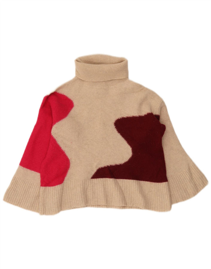 Jersey con cuello vuelto para mujer de White Stuff, talla S, color beige