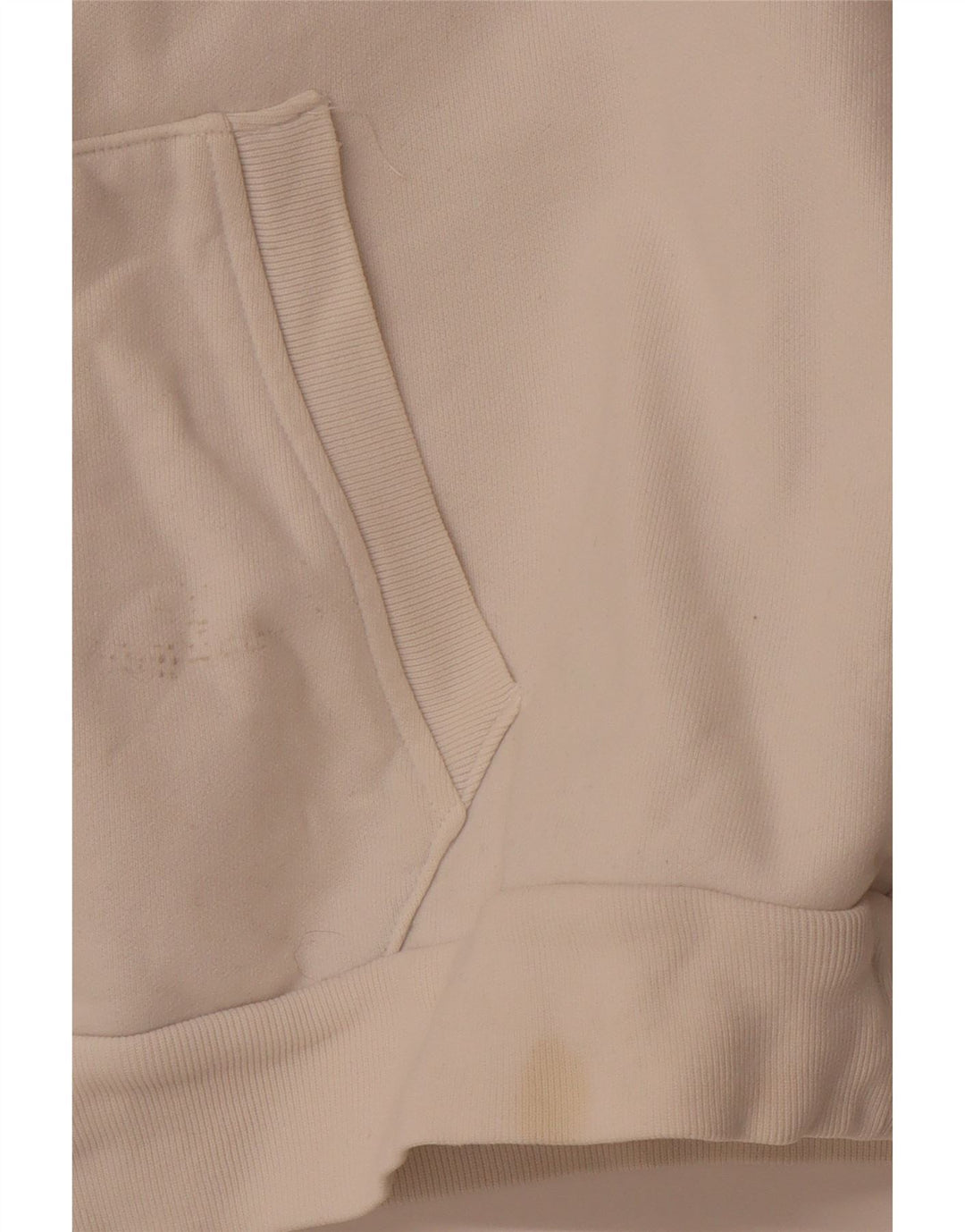 LEVI'S Jersey con capucha y gráfico extragrande para mujer UK 14 Medium Off White