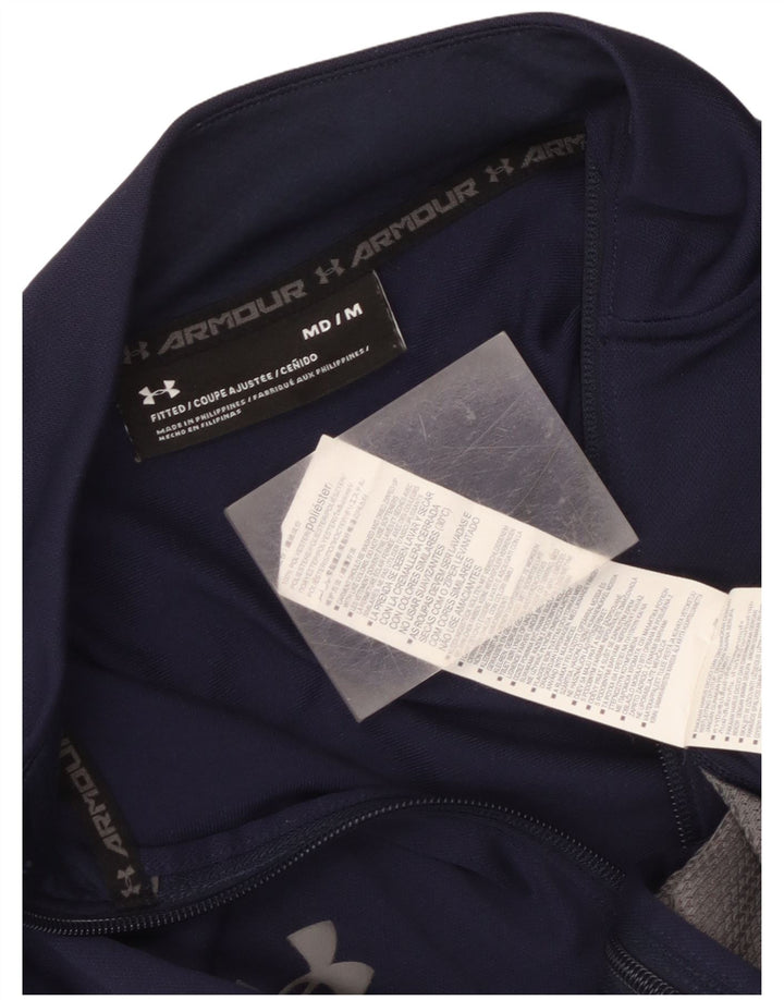 Under Armour Chaqueta de chándal para mujer UK 12 Mediana Azul marino Poliéster