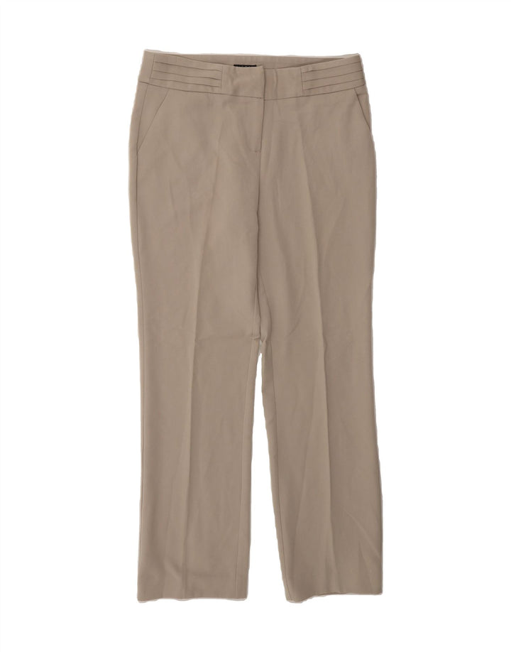JIGSAW Womens Straight Chino Trousers UK 12 Medium W32 L32 Beige Polyester Vintage Jigsaw and Second-Hand Jigsaw from Messina Hembry 