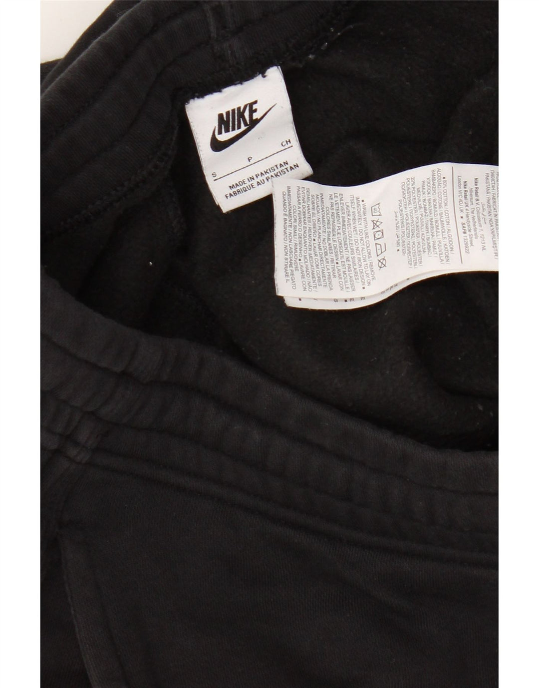 Nike - Pantalones de chándal para hombre, color negro, algodón