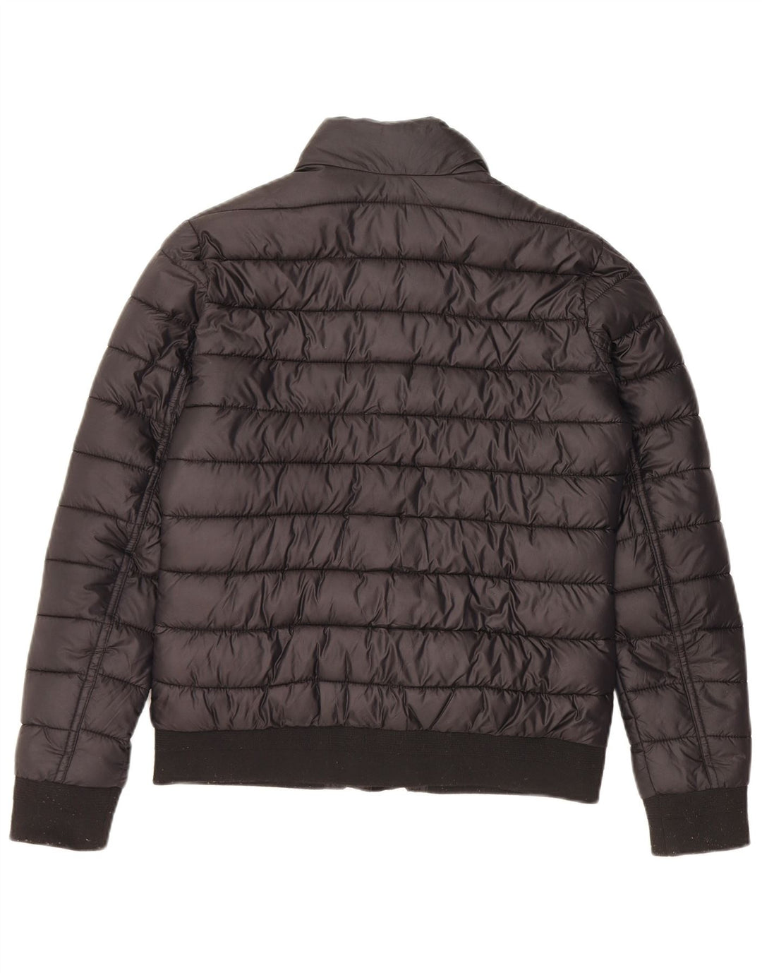 Jack Wills Chaqueta acolchada para mujer UK 10 Small Poliéster negro