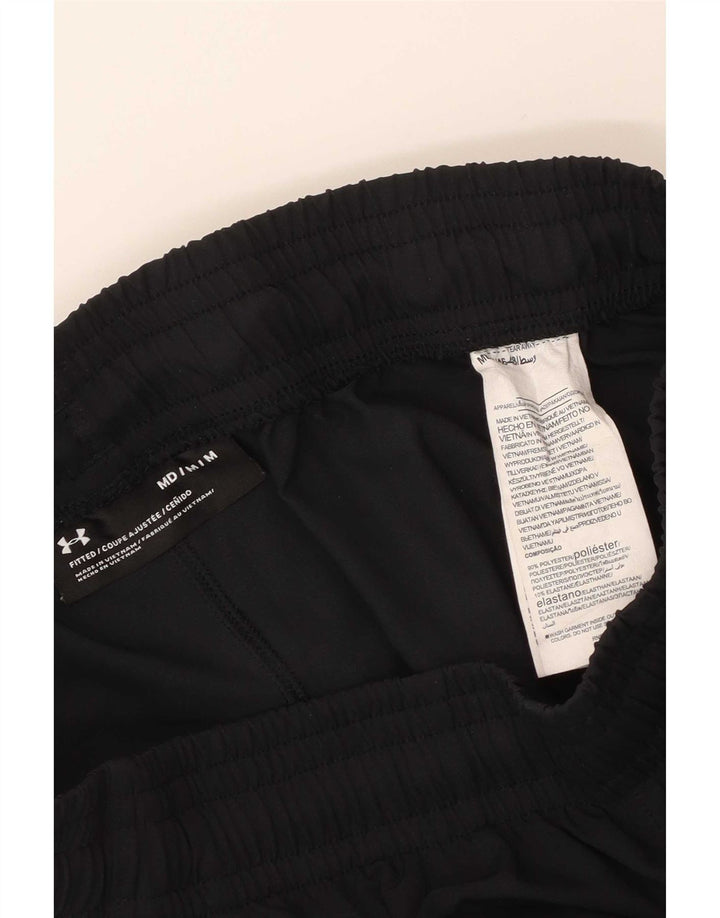 Under Armour Mens Cargo Tracksuit Trousers Joggers Medium Black Polyester