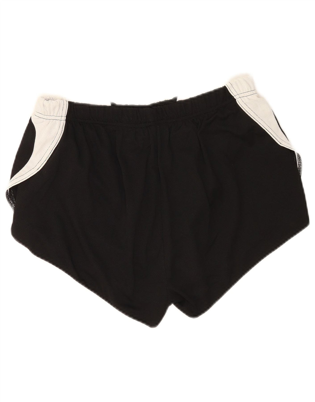 Pantalones cortos deportivos Asics para mujer UK 40 Mediano Negro Colorblock Poliéster