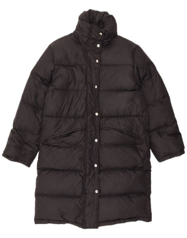 Replay Womens Oversized Padded Coat UK 6 XS Black Polyamide