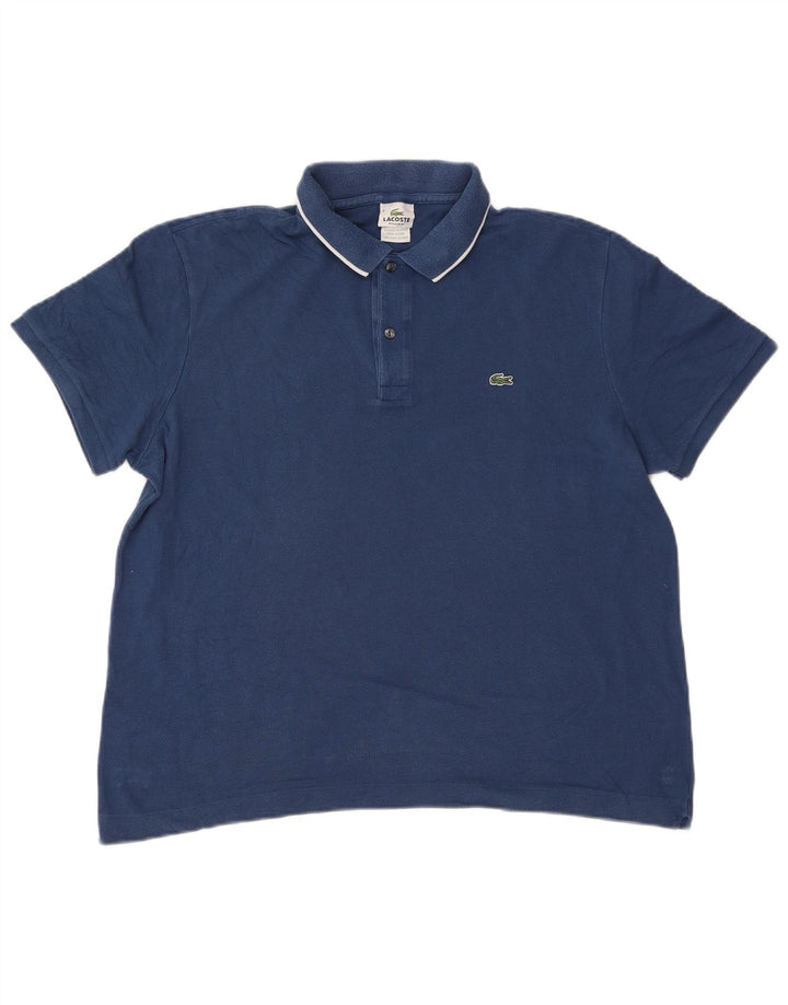 Polo Lacoste Hombre Regular Fit Talla 6 XL Azul Marino