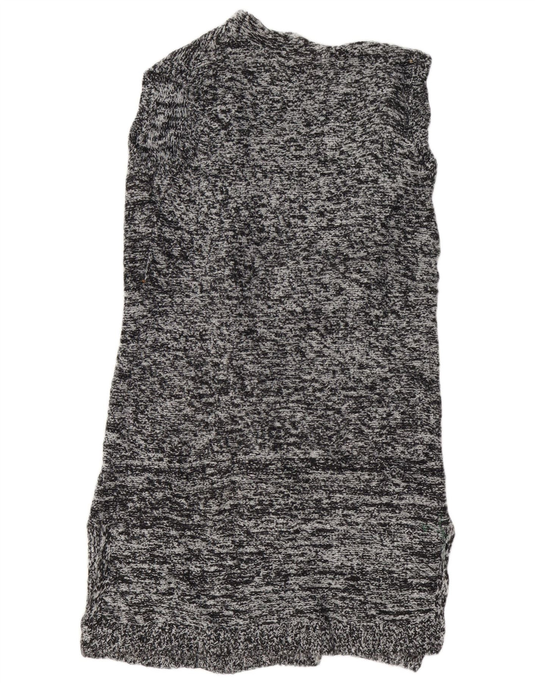 Mossimo Cárdigan Largo para Mujer UK 40 XL Acrílico Moteado Gris Gris