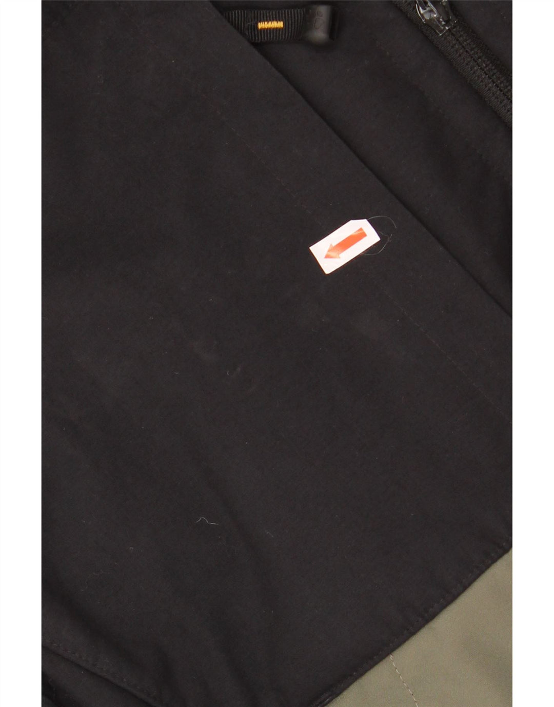 JACK WOLFSKIN Chaqueta cortavientos para hombre UK 36/38 Medium Khaki Colourblock