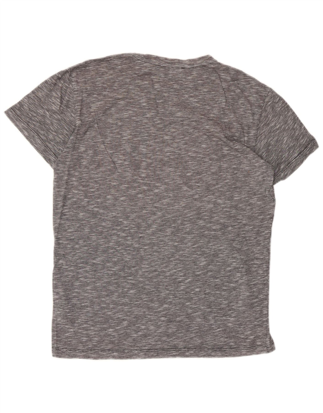 TRUSSARDI Camiseta de hombre pequeña de algodón moteado gris