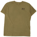 Under Armour Camiseta para hombre Top Large Khaki Cotton