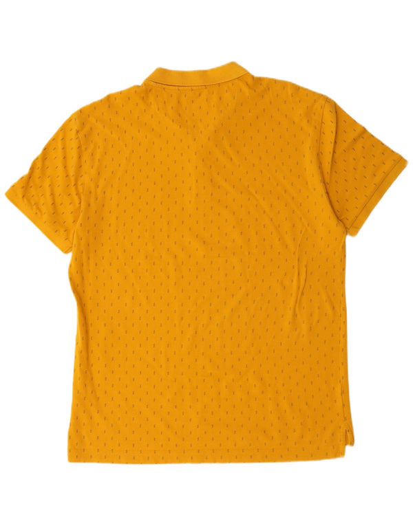 Levi's Polo Hombre XL Algodón Manchado Amarillo