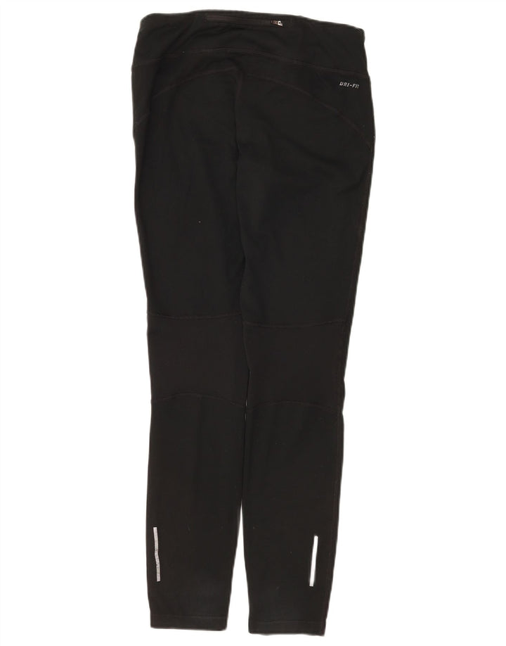 Nike Leggings Dri Fit para mujer UK 12 Mediano Negro Poliéster