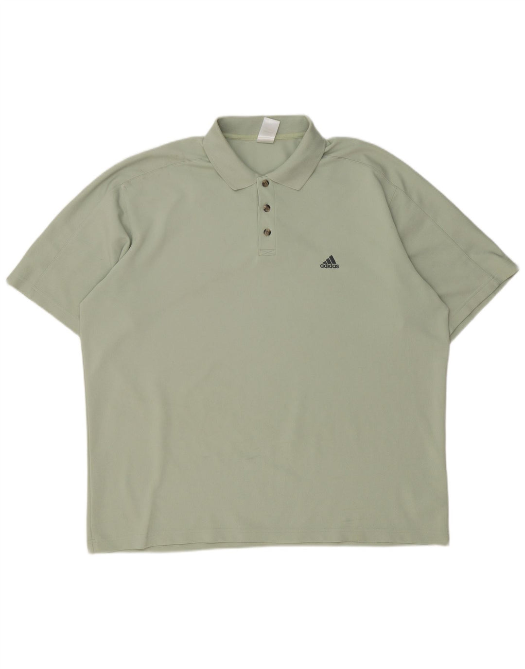 Polo ADIDAS Hombre XL Poliéster Verde