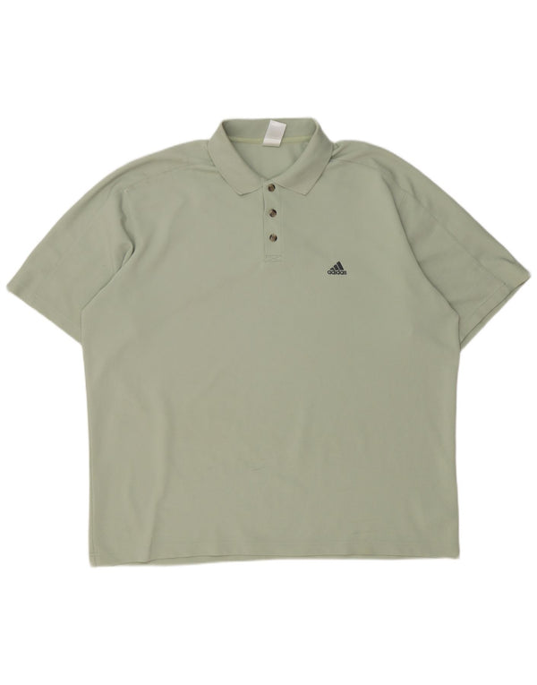 Polo ADIDAS Hombre XL Poliéster Verde
