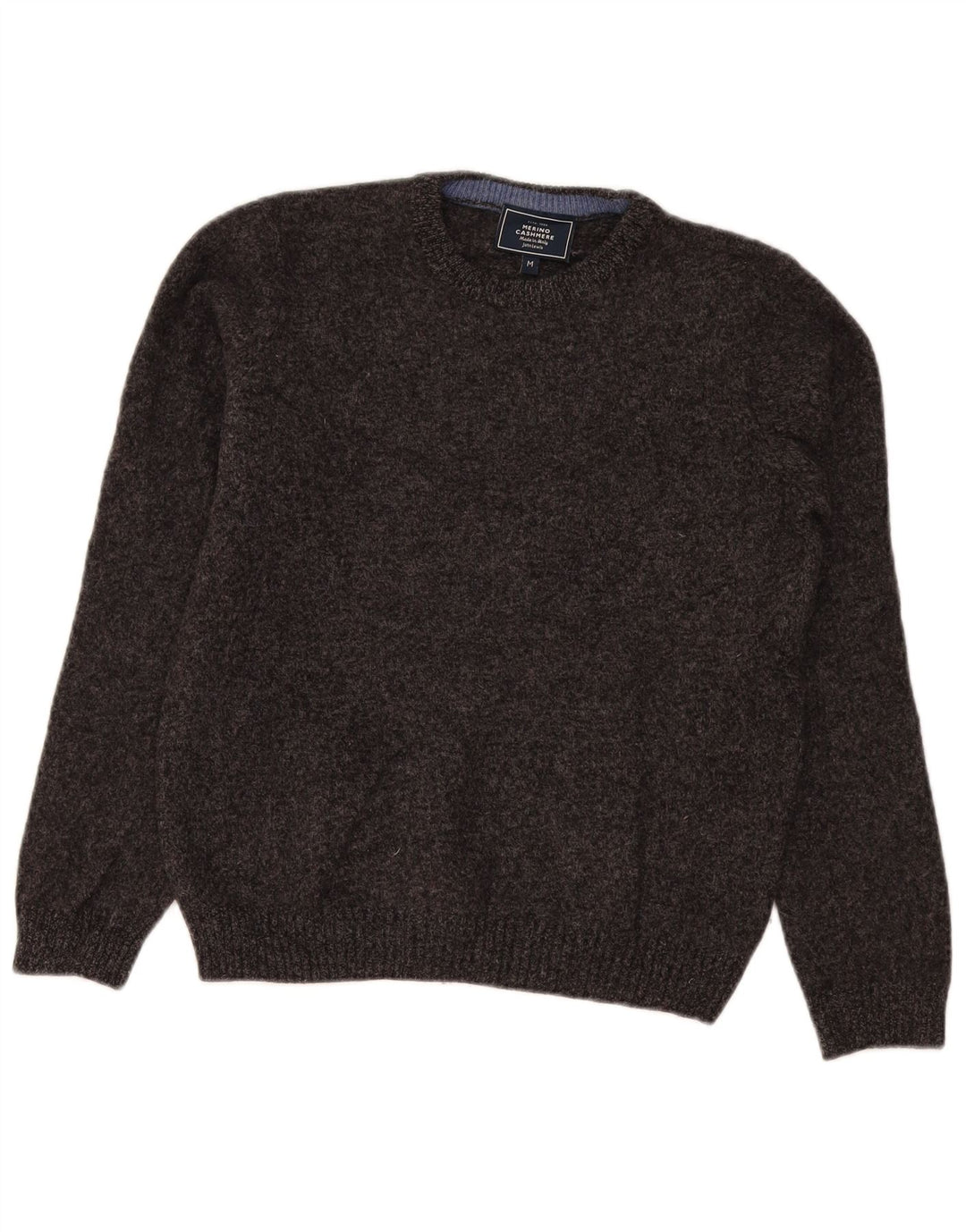 John Lewis Suéter tipo jersey con cuello redondo para mujer Reino Unido 14 Lana de cordero gris medio