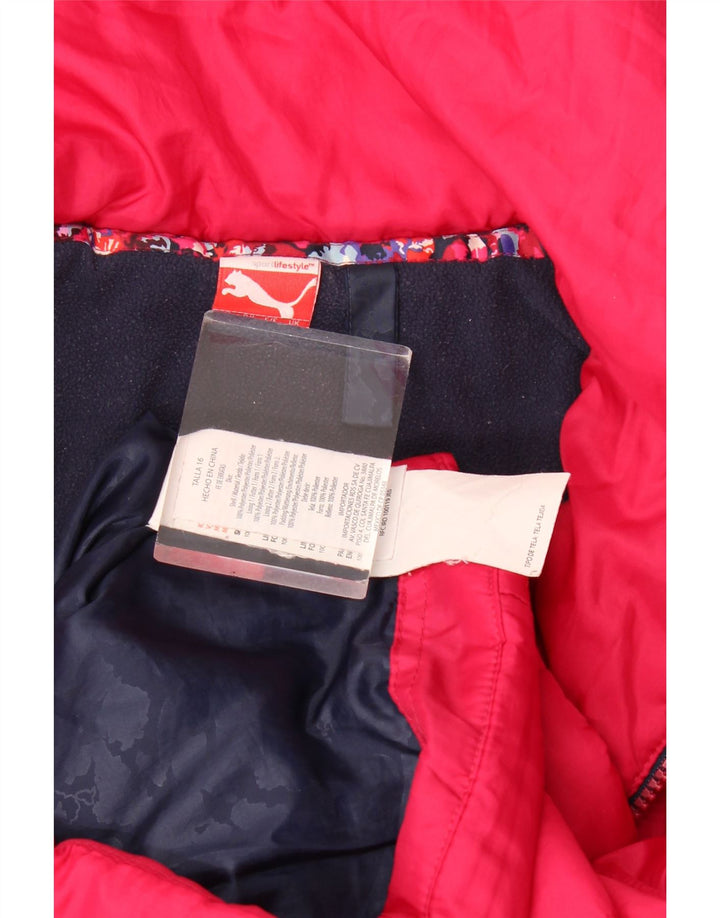 Chaqueta Acolchada Puma Niña 15-16 Años Rosa Poliéster