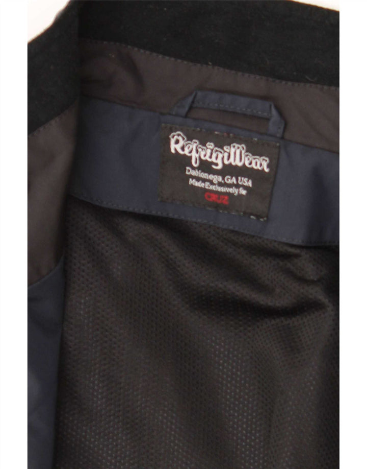 Refrigiwear Chaqueta Bomber para Hombre UK 38 Small Azul Marino Poliamida