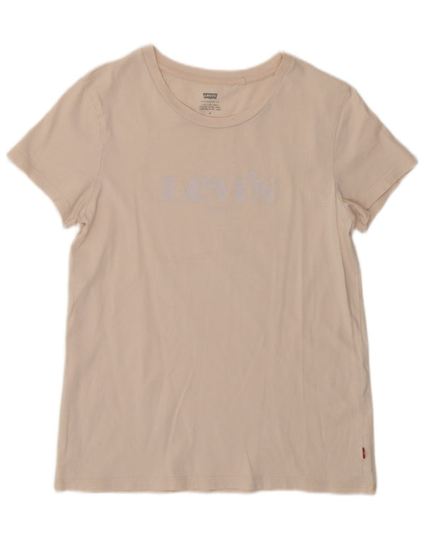 Levi's Camiseta para mujer Top UK 12 Medium Pink