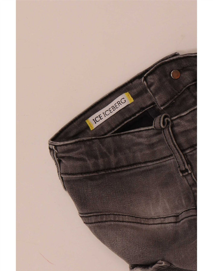 Iceberg Vaqueros ajustados desgastados para niños 6-7 años W22 L20 Gris
