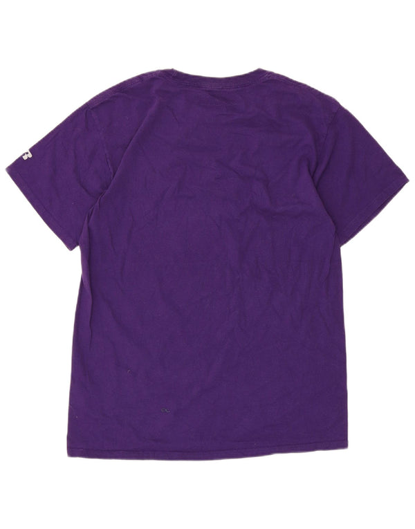 Russell Athletic - Camiseta gráfica para hombre, talla 38/40, color morado mediano