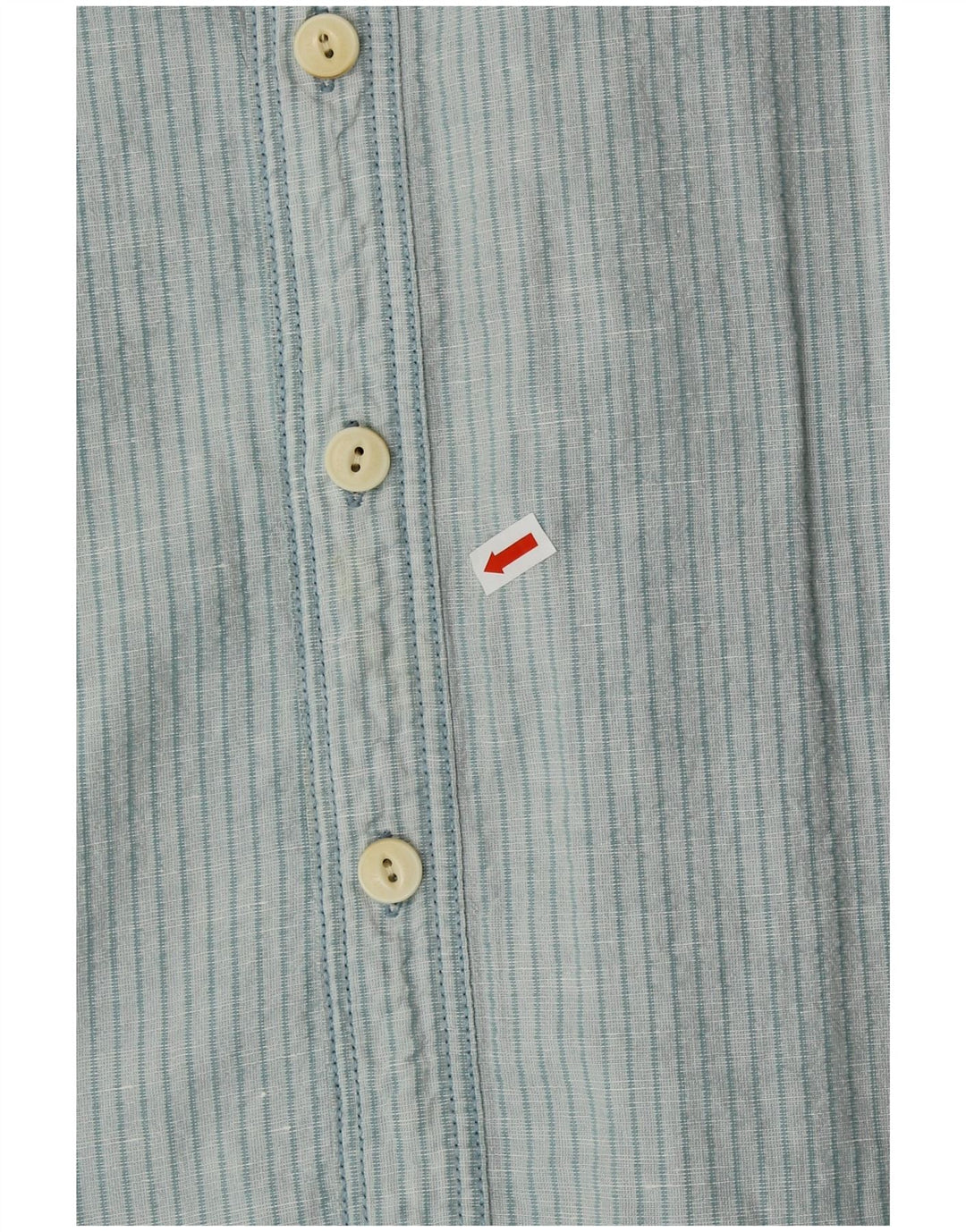 Camisa de corte clásico para hombre de Fat Face, talla grande, de lino a rayas azules
