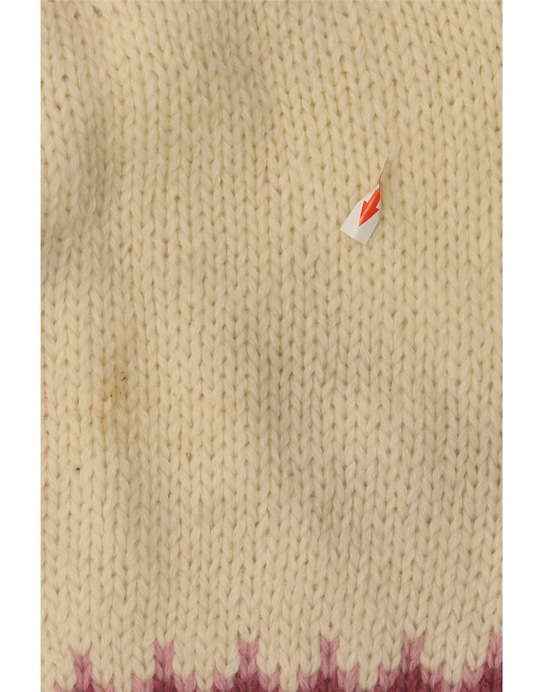 Eddie Bauer Suéter tipo jersey con cuello alto para mujer UK 10 Small Off White